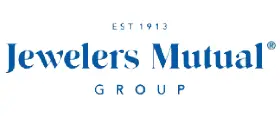 Logo of Jewelers Mutual Group, established in 1913, featuring blue text on a white background.